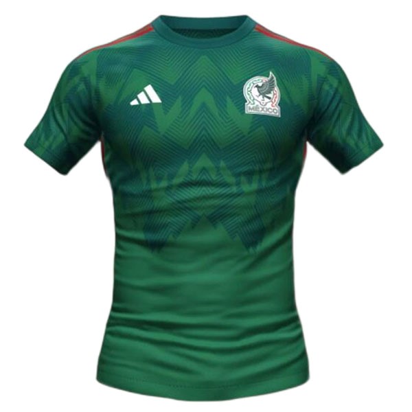 Tailandia Camiseta México Replica Primera Ropa 2022 Azul